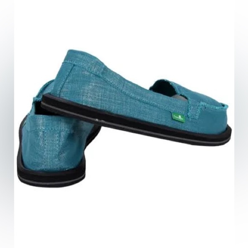 Sanuk | Turquoise Ohm My Slip On Shoes